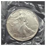 1995 AMERICAN EAGLE SILVER DOLLAR UNCIRCULATED