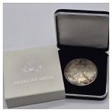 1990 AMERICAN EAGLE SILVER DOLLAR