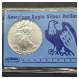 1998 AMERICAN EAGLE SILVER DOLLAR