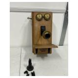ANTIQUE WALL TELEPHONE PROJECT OR PARTS PHONE