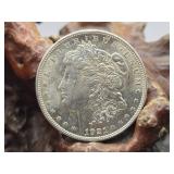 1921 AU Morgan Silver Dollar