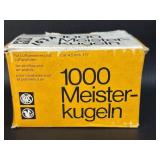 Box of 1000 Meisterkugeln Cal 4.5m .177 Air