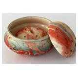 Garden of the Gods Swirl Vase w 2 Flower Frogs