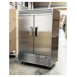 New Two Door Reach-in SS Commercial Refrigerator