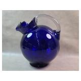 Cambridge Cobalt Blue Tilt Ball Pitcher with