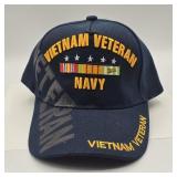 NEW VIETNAM VET NAVY HAT