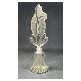 Art Deco Czech Cut Glass Perfume Scent Cologne