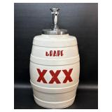 Vintage Hall Triple X Grape Soda Syrup Dispenser