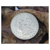 1884 O Morgan Silver Dollar