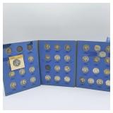 WASHINGTON SILVER QUARTER COLLECTION IN BOOK