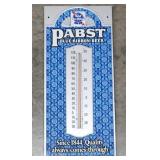Vtg PBR Thermometer Pabst Blue Ribbon Advertising