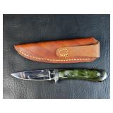 National 4H Shooting Sports Knife w/ Leather