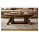 Oak Finished Coffee Table