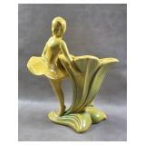 Vintage Haeger Pottery Planter Vase Ballerina