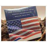 2008 US Mint Dollar Coin Set UNC - Silver Eagle+