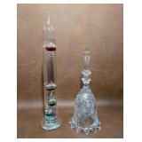 Galileo Thermometers & Lily Of The Valley Hand