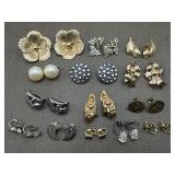 Vintage Style Clip On & Screw Back Earrings