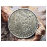 1886 Morgan Silver Dollar