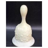 FENTON CUSTARD SATIN BELL UV REACTIVE