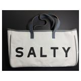 Salty Tote Bag Waterproof Lining Heavy Canvas