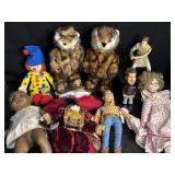 2 CADDY SHACK GOPHERS UNTESTED, PORCELAIN BABY
