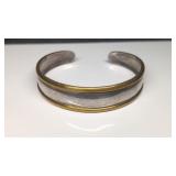 Vintage Designer Laton Mexico Sterling Silver &