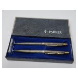 Sterling Silver Parker Ballpoint Pen & Mech