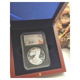 2026 1st Day Issue PF70 Ultra Cameo Silver Eagle