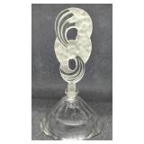Antique Art Deco Czech Cut Glass Perfume Scent