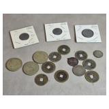 Vtg Indian Head Pennies Liberty Head Nickel &