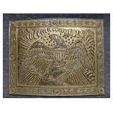 Vintage Large Deane And Adams Mint Eagle Brass