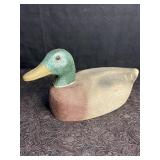 WOOD CARVED DUCK DECOY