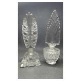 Antique Czech Cut Glass Perfume Scent Cologne