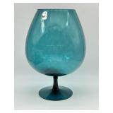 Large 15 Inch MCM Brandy Snifter / Vase Empoli
