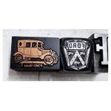 Antique Printer Stamps For Model T, Ford Emblem,