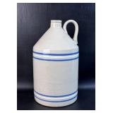Salt Glazed Jug Damaged Noted 11.75ï¿½ï¿½ Tall