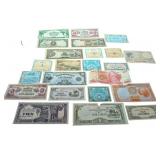 Old Foreign Currency, Francs, Japanese Government