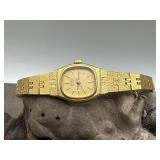 Vintage Seiko Quartz Gold Tone Ladies Watch