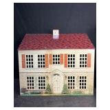 PLAYSTEEL COLONIAL DOLLHOUSE TIN LITHOGRAPH FROM