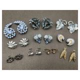 Vintage Style Clip On & Screw Back Earrings