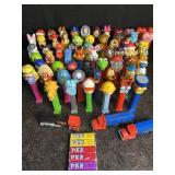 OVER 60 PEZ DISPENSERS