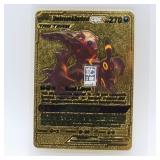 1 GR FINE SILVER BAR ON GOLD FOIL POKEMAN