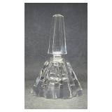 Heavy Art Deco Czech Cut Glass Perfume Scent