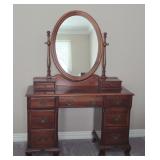Lovely Antique Willett? Cherry Wood Vanity