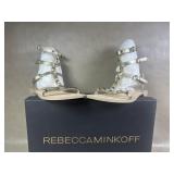 Rebecca Minkoff Gold Studs Gladitor Sandals 6.5
