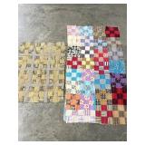 COUPLE OF QUILT TOP PROJECTS OR CUT UPS