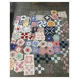 QUILT TOPPER PCS. SQUARES PROJECTS