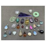 Glass, Stones & Rocks Pendants & Pin