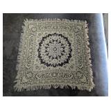 Vintage Medallion Jacquard Piano Scarf / Table