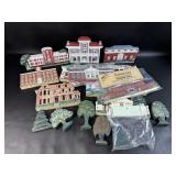 Flat w/ Arkansas Landmark Series Wood Buildings